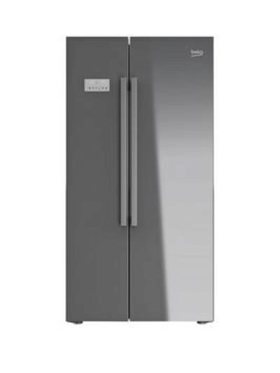 Beko Asl141S American-Style Fridge Freezer - Silver Beko Asl141S American-Style Fridge Freezer - Silver
